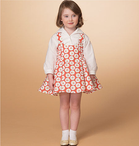 McCalls Women/Child Vintage Top & Dress M7184