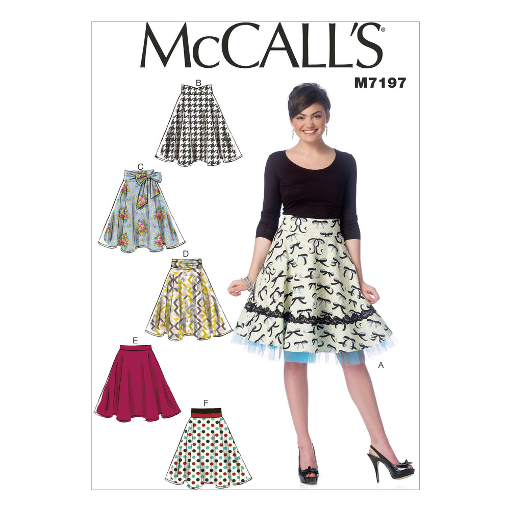 McCalls Skirts M7197