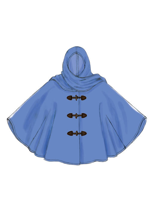 McCalls Ponchos M7202