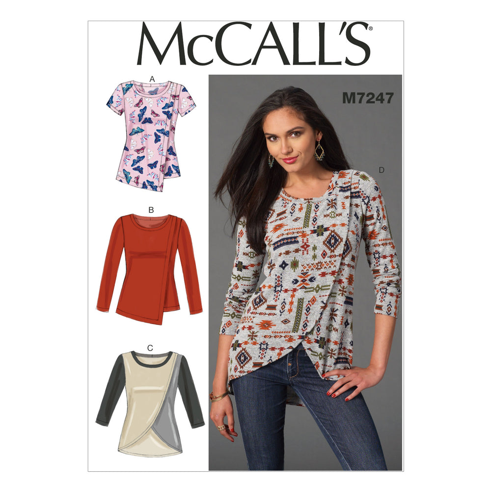 McCalls Tops M7247