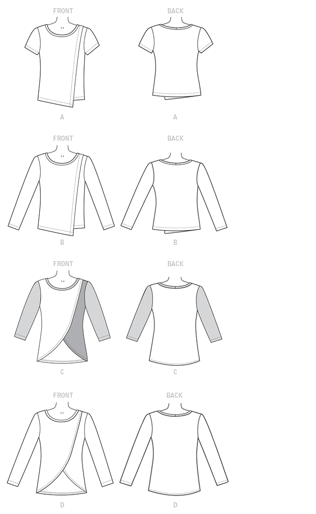 McCalls Tops M7247