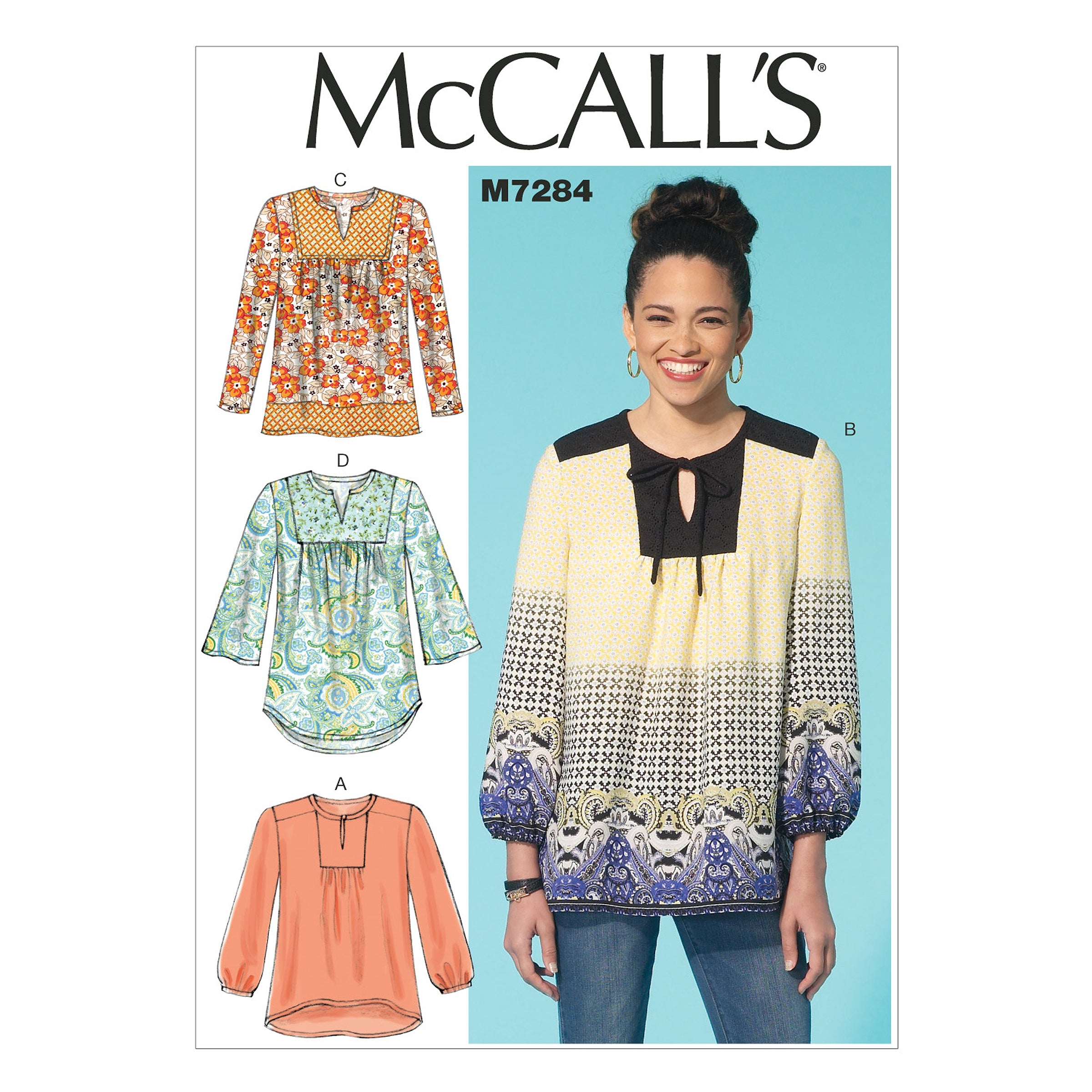 McCalls Tops M7284