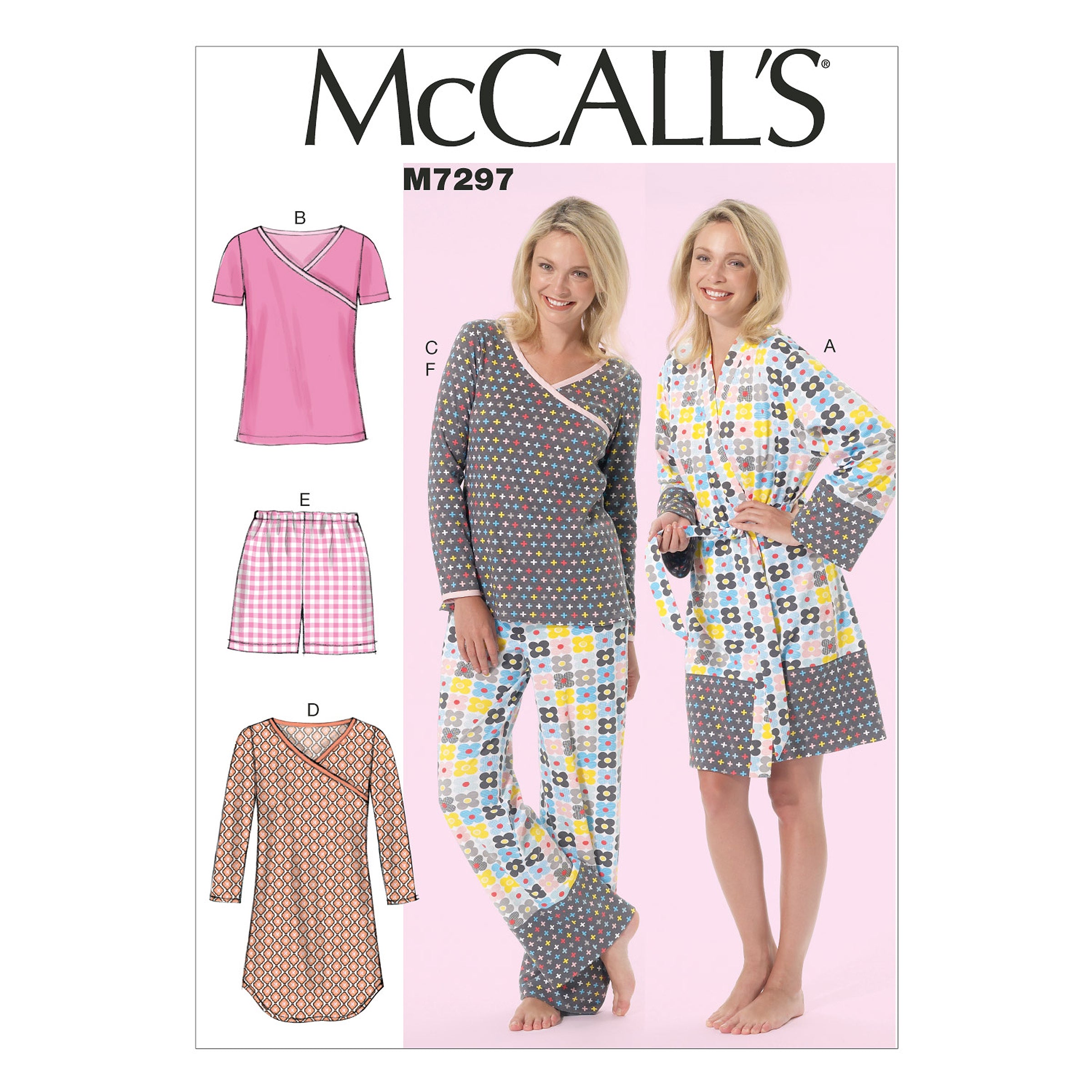 McCalls Nightwear M7297