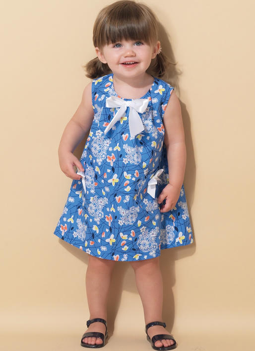 McCalls Baby/Child Dresses M7308