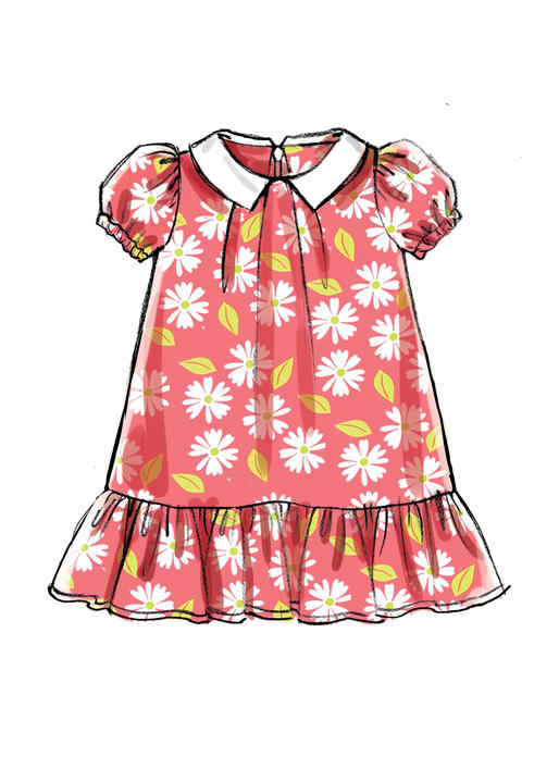 McCalls Baby/Child Dresses M7308