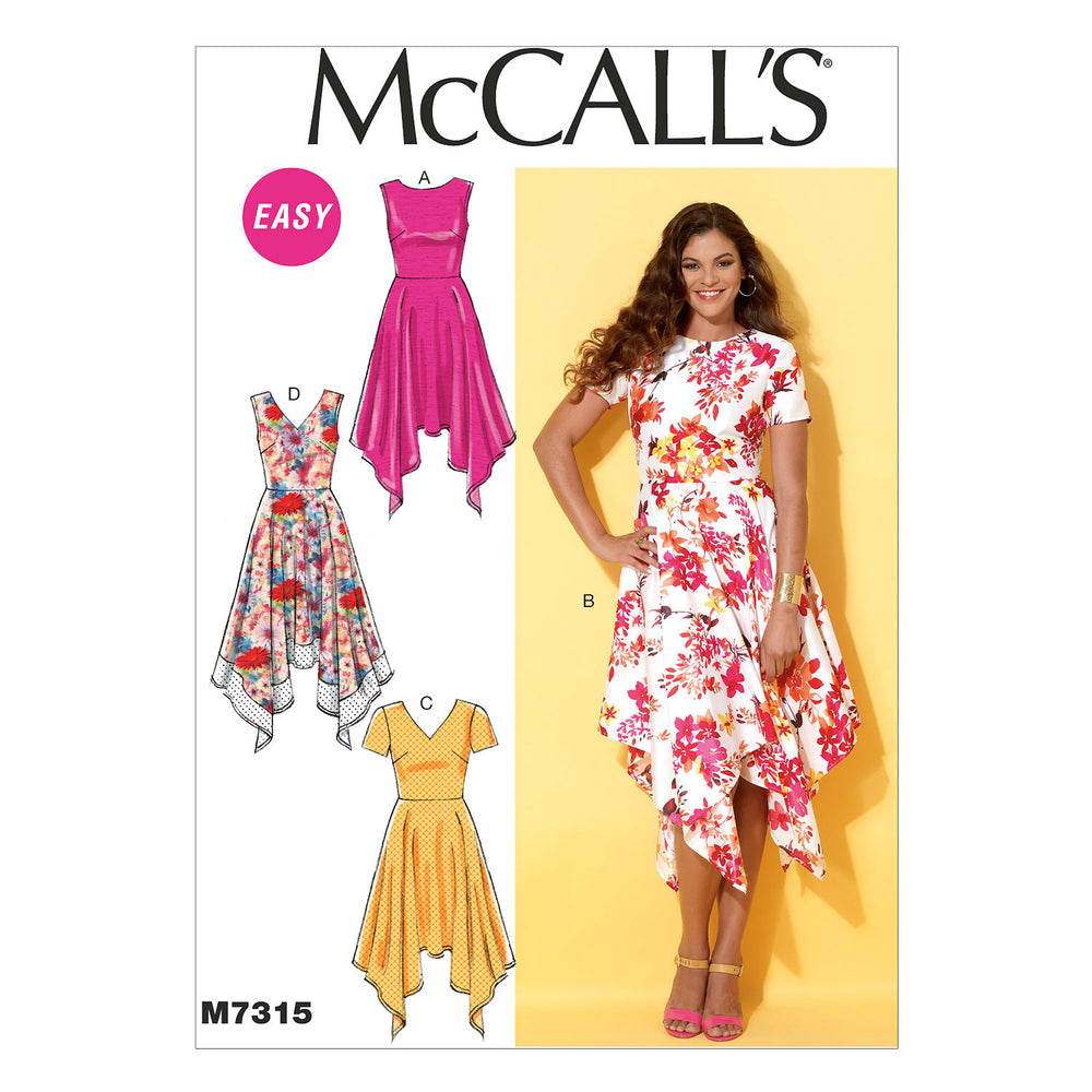 McCalls Dresses M7315