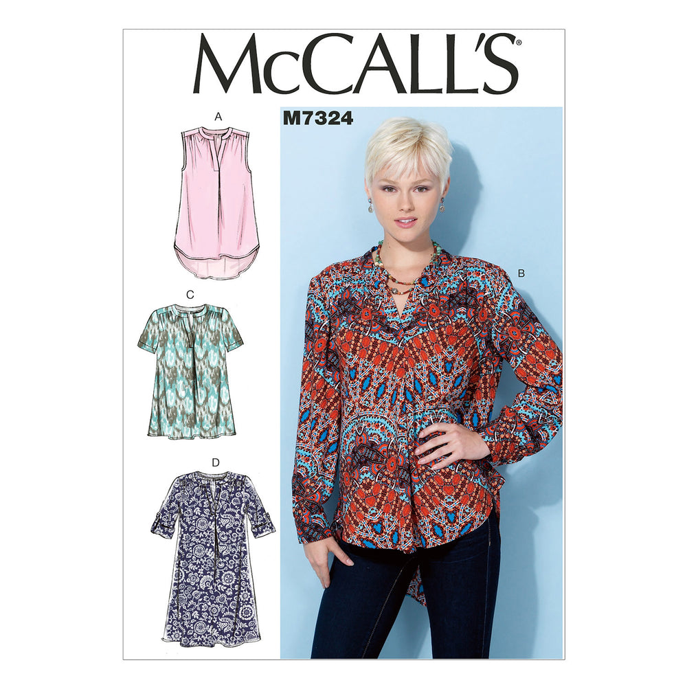 McCalls Tops and Tunic M7324