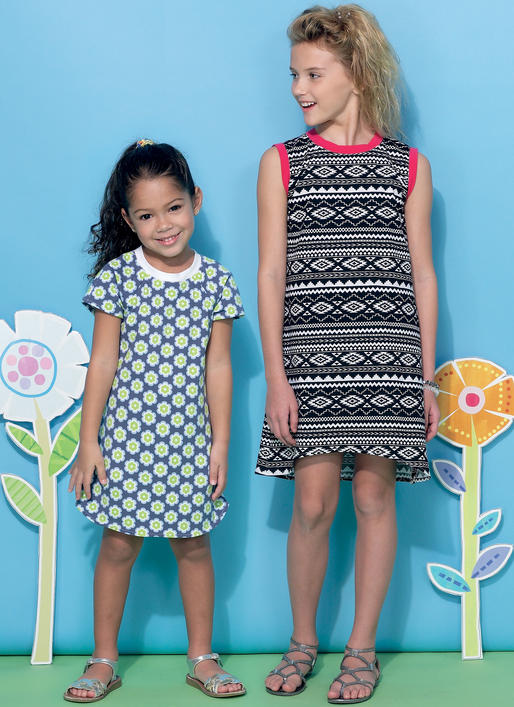 McCalls Child/Teen Dresses M7344