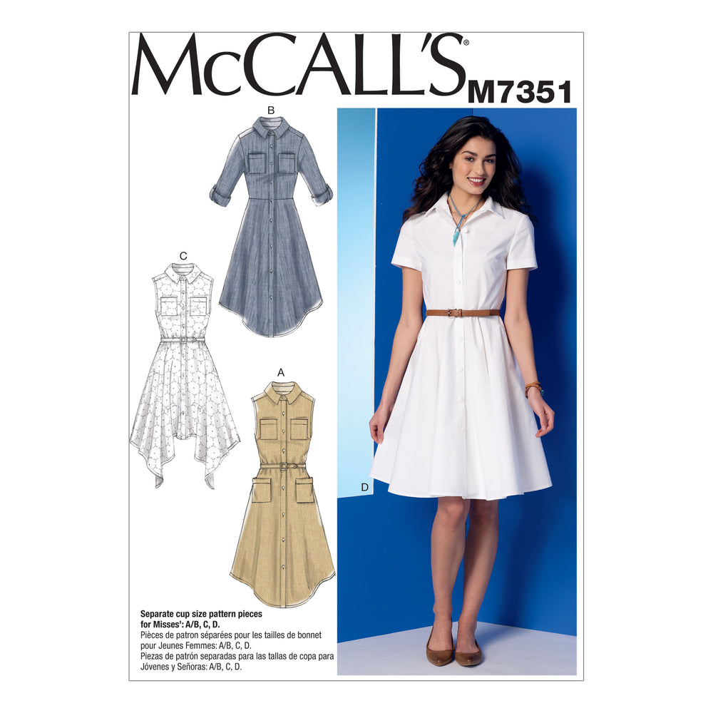 McCalls Dresses M7351