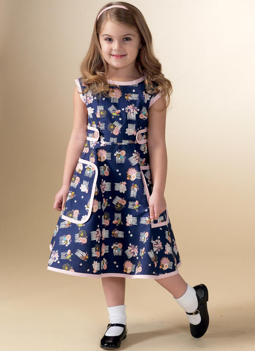 McCalls Women/Child Vintage Dress M7354