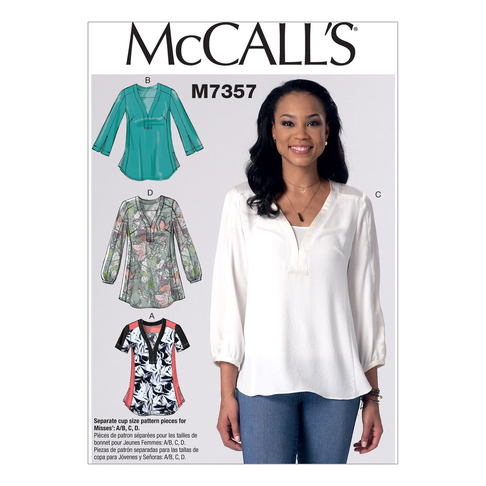 McCalls Tops M7357