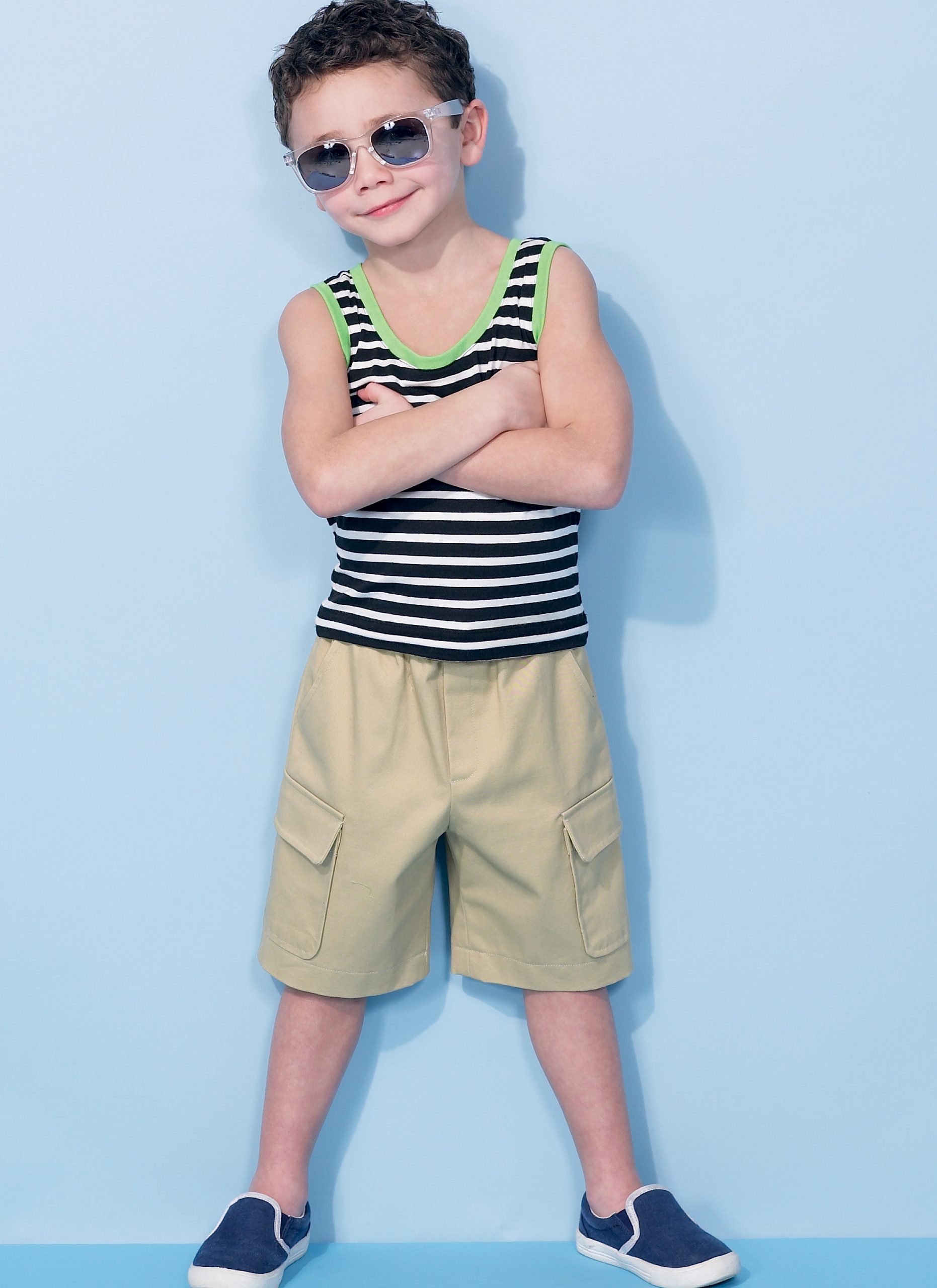 McCalls Child Tops, Shorts, Trousers M7379