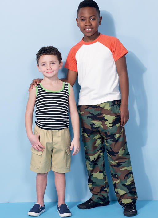 McCalls Child Tops, Shorts, Trousers M7379