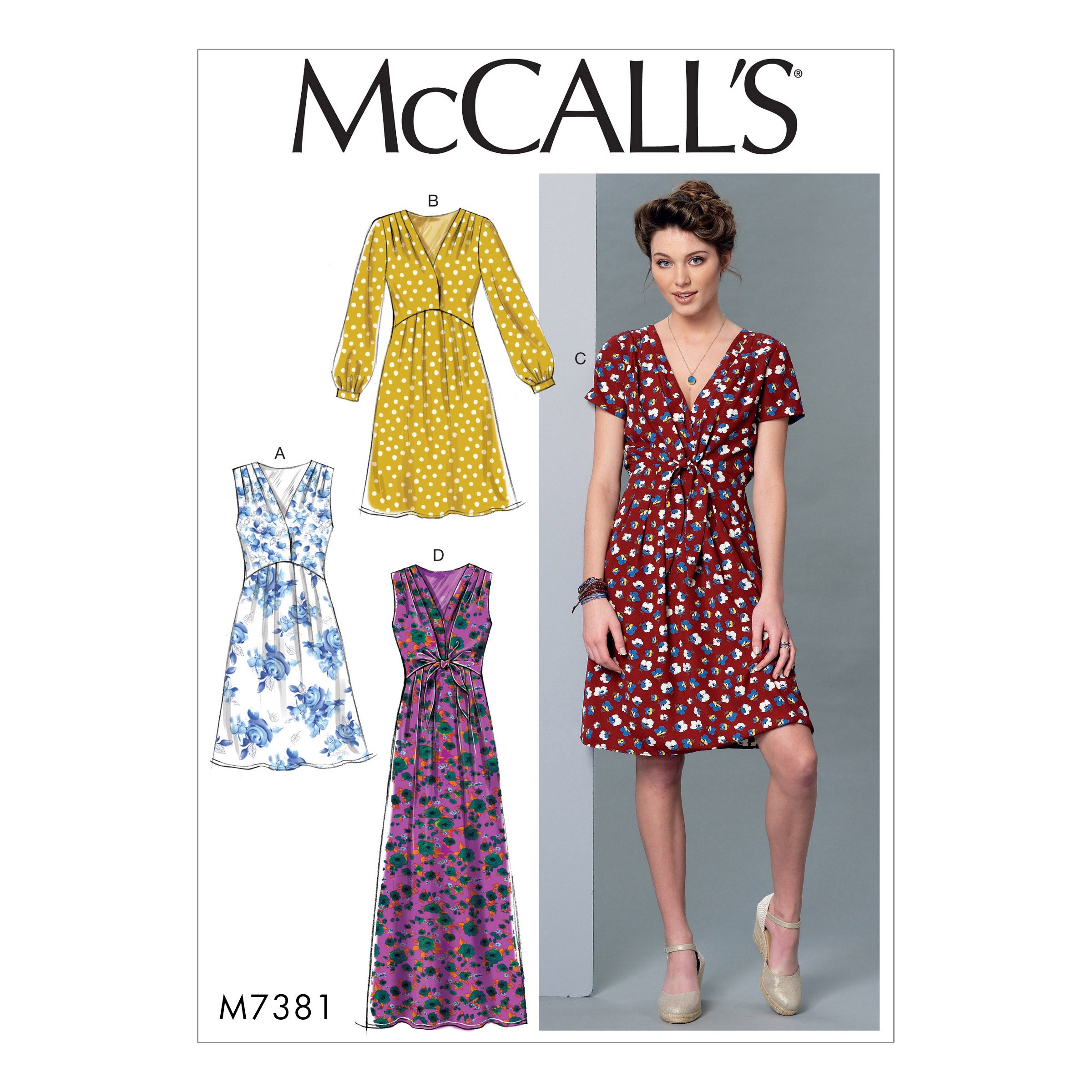 McCalls Dresses M7381