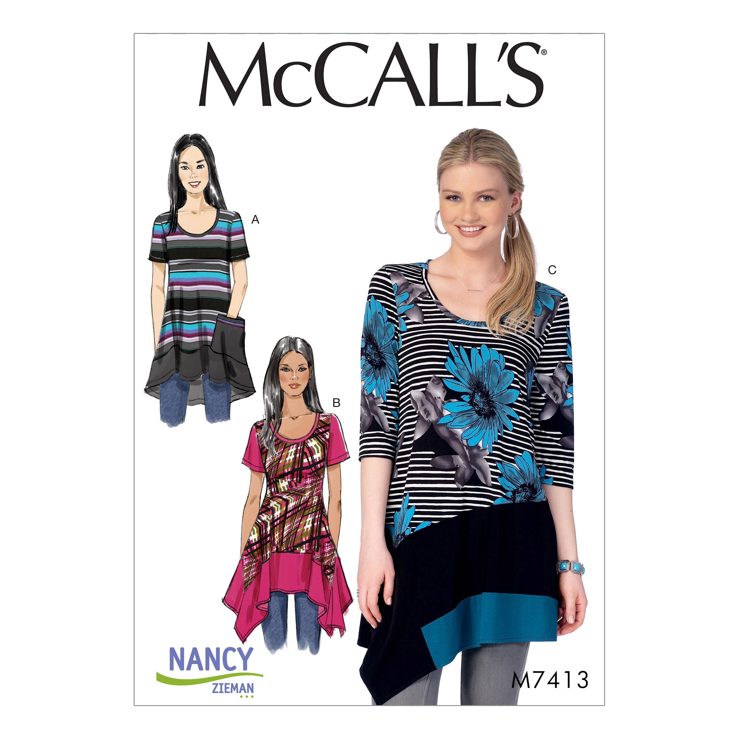 McCalls Tops M7413