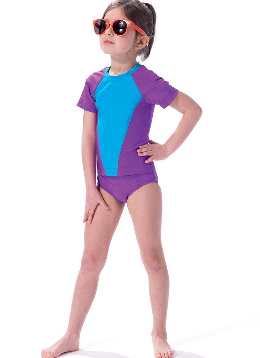 McCalls Women/Child Swimwear M7417