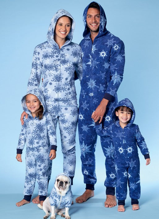 McCalls Unisex and Children's Onesies M7518