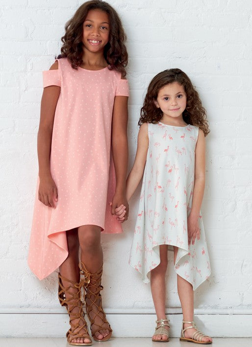 McCalls Child/Teen Dresses M7737