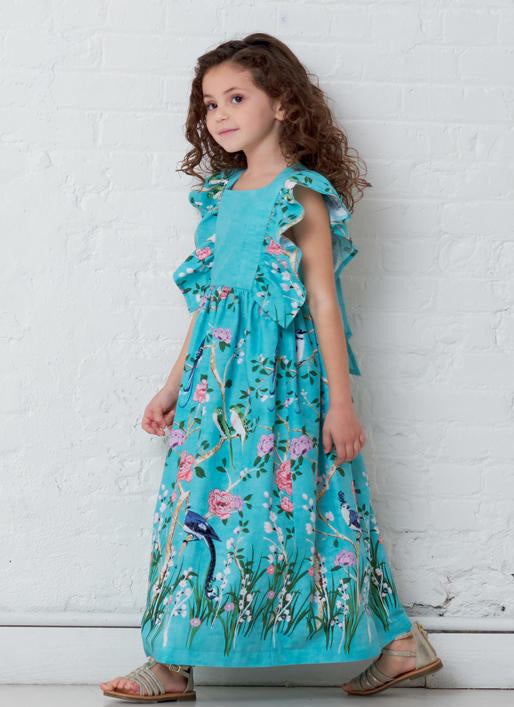 McCalls Children's Dresses M7739