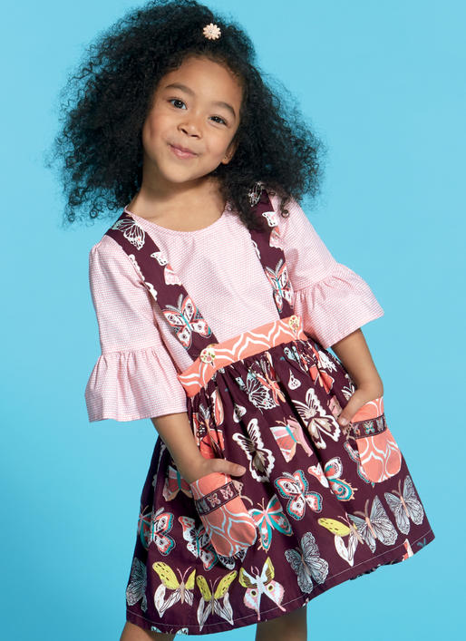 McCalls Children's Tops and Skirt M7797