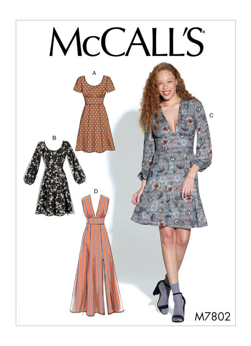 McCalls Dresses M7802