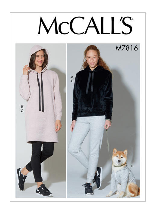 McCalls Outfit and Dog Coat M7816