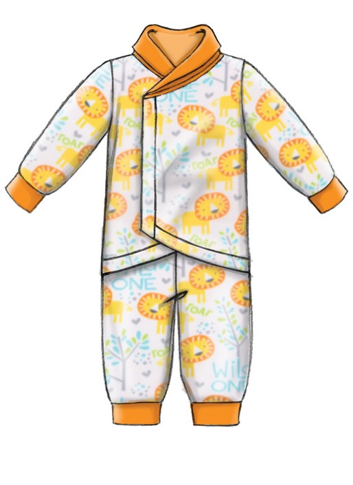 McCalls Babies' Outfit M7827