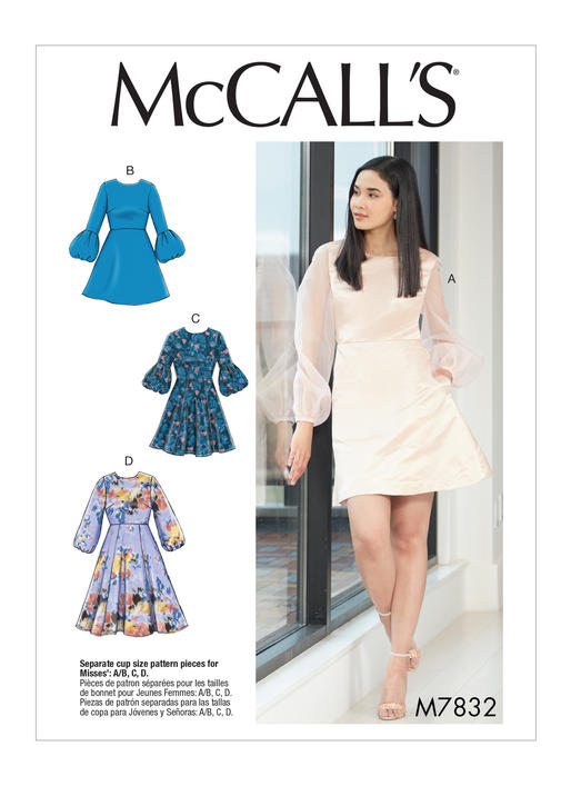 McCalls Dresses M7832