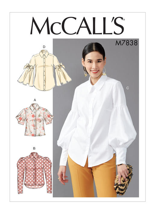 McCalls Tops M7838