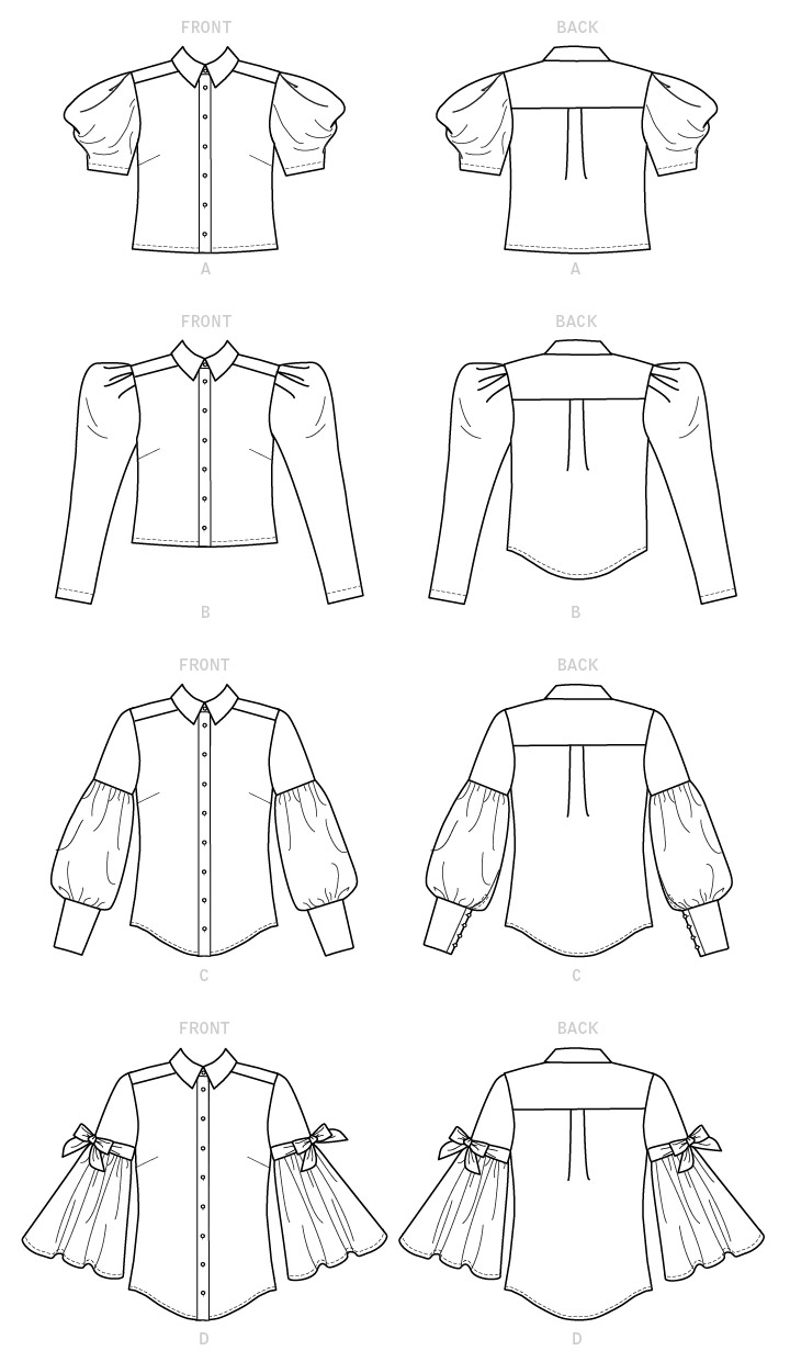 McCalls Tops M7838