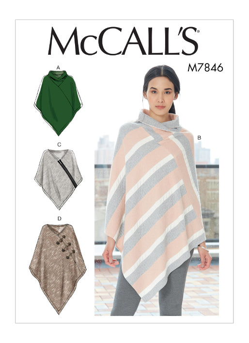 McCalls Ponchos M7846