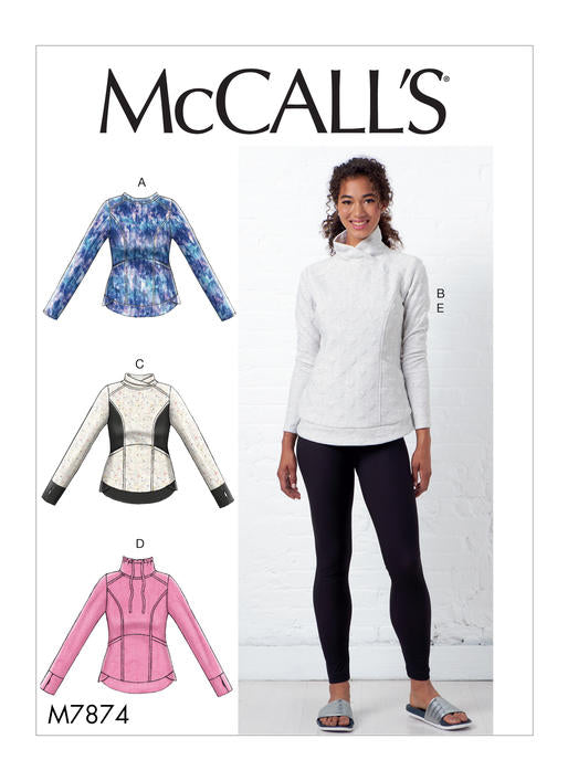 McCalls Tops and Leggings M7874