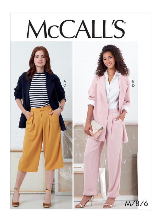 McCalls Jackets and Trousers M7876
