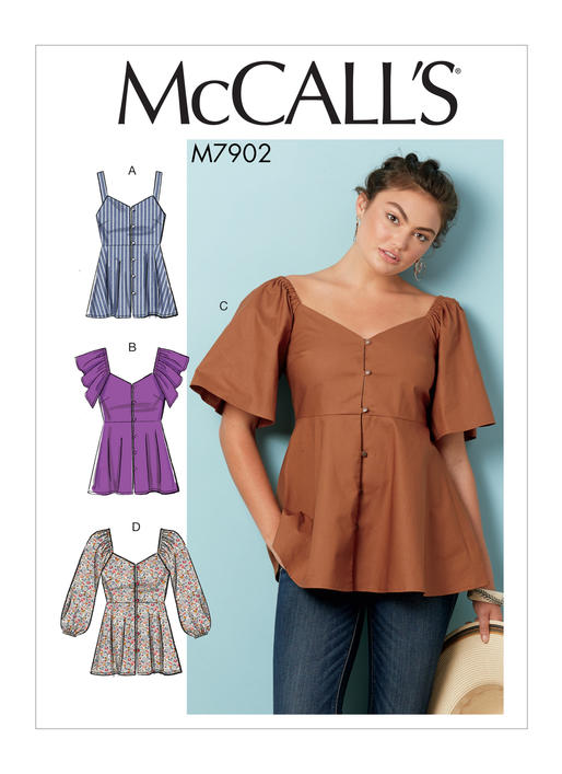 McCalls Tops M7902