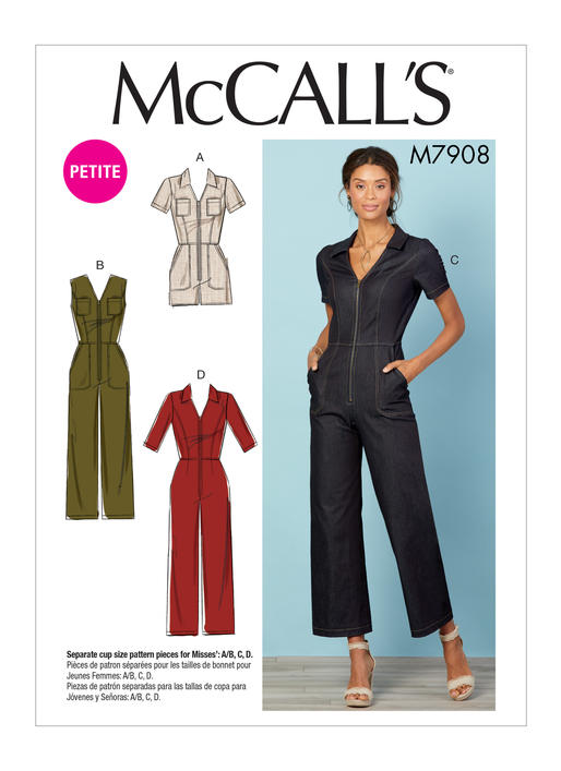 McCalls Jumpsuits M7908