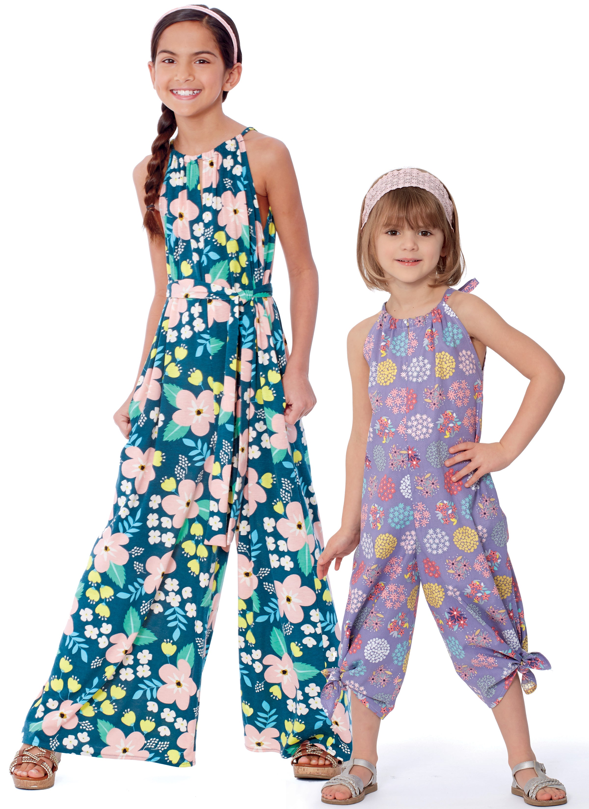 McCalls Child/Teen Romper and Jumpsuit M7917