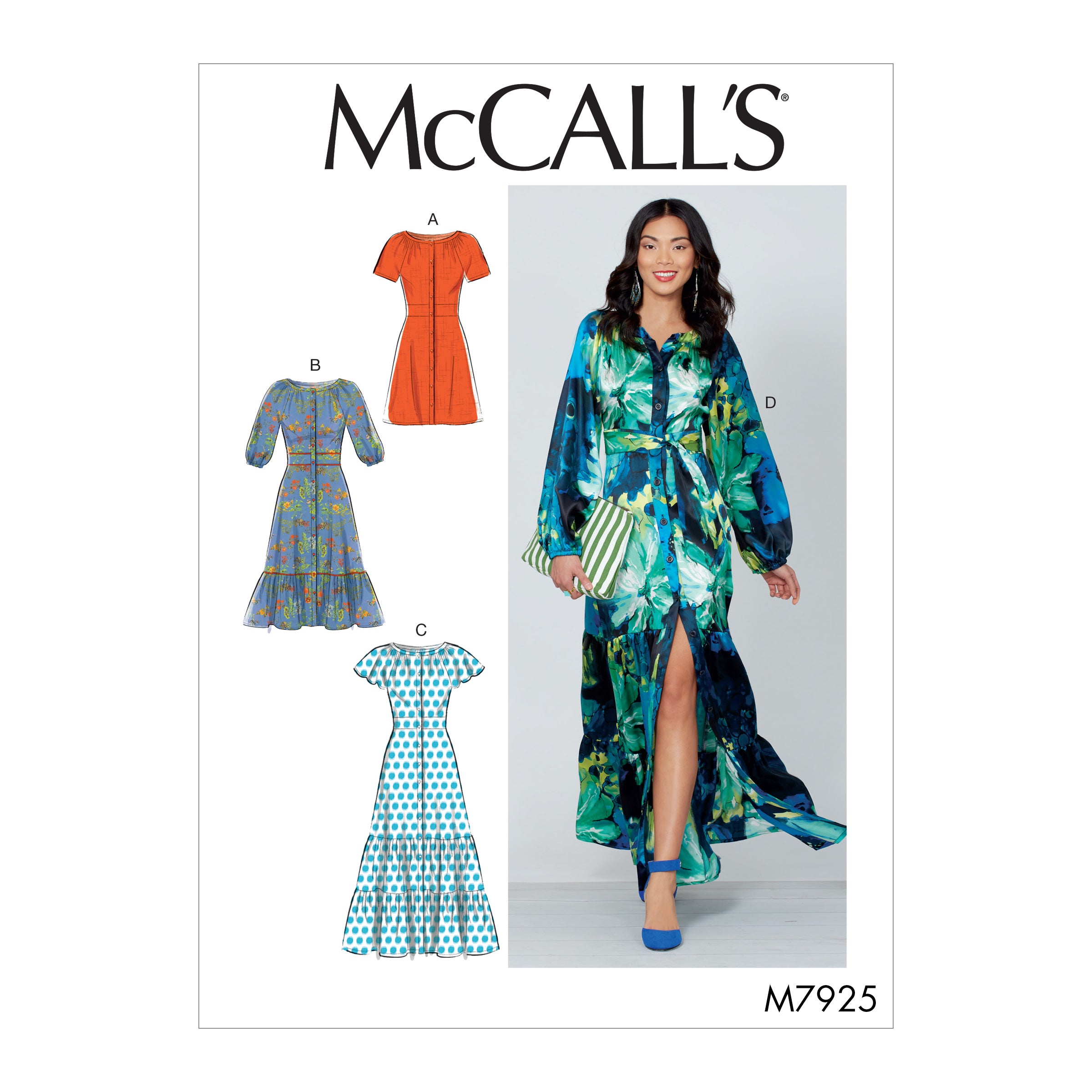 McCalls Dresses M7925