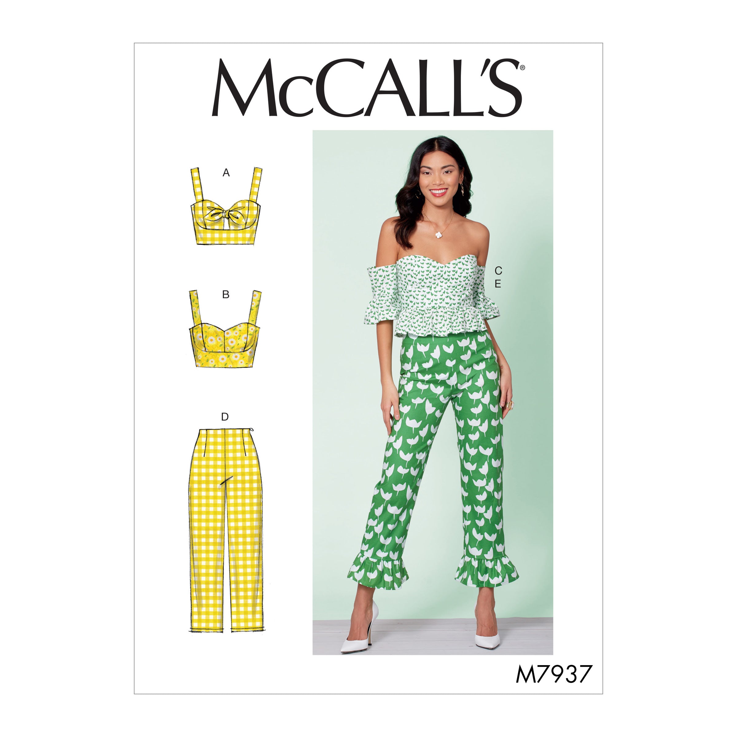 McCalls Tops and Trousers M7937