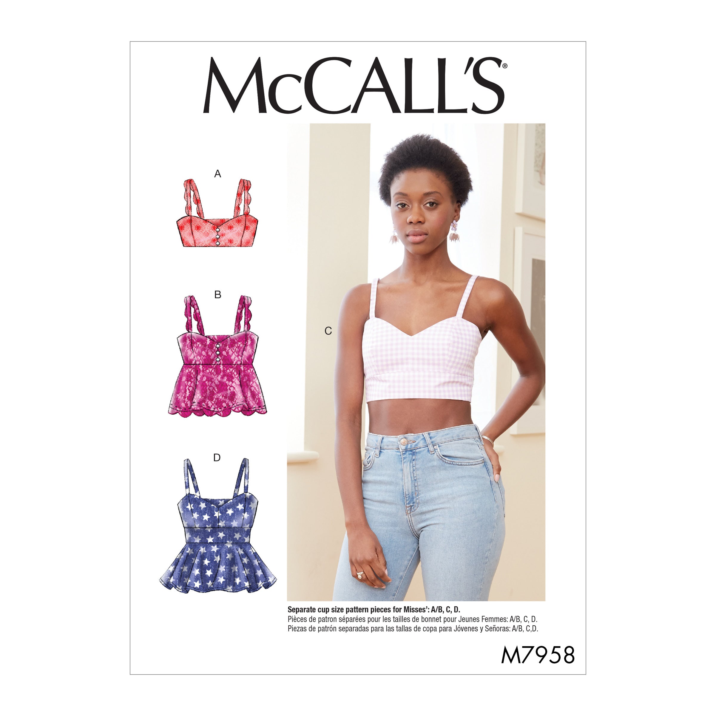 McCalls Tops M7958