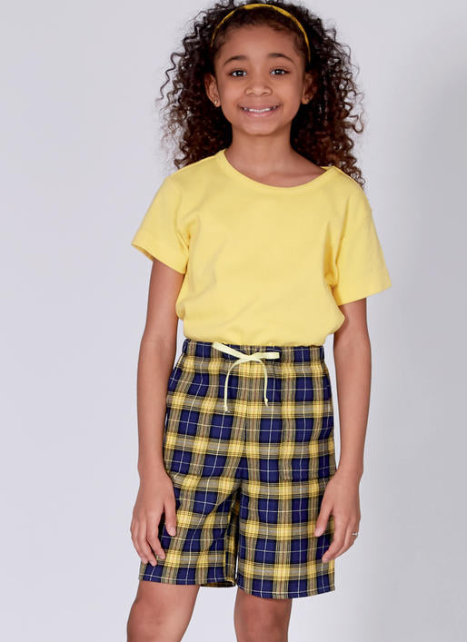 McCalls Child/Teen Shorts and Trousers M7966
