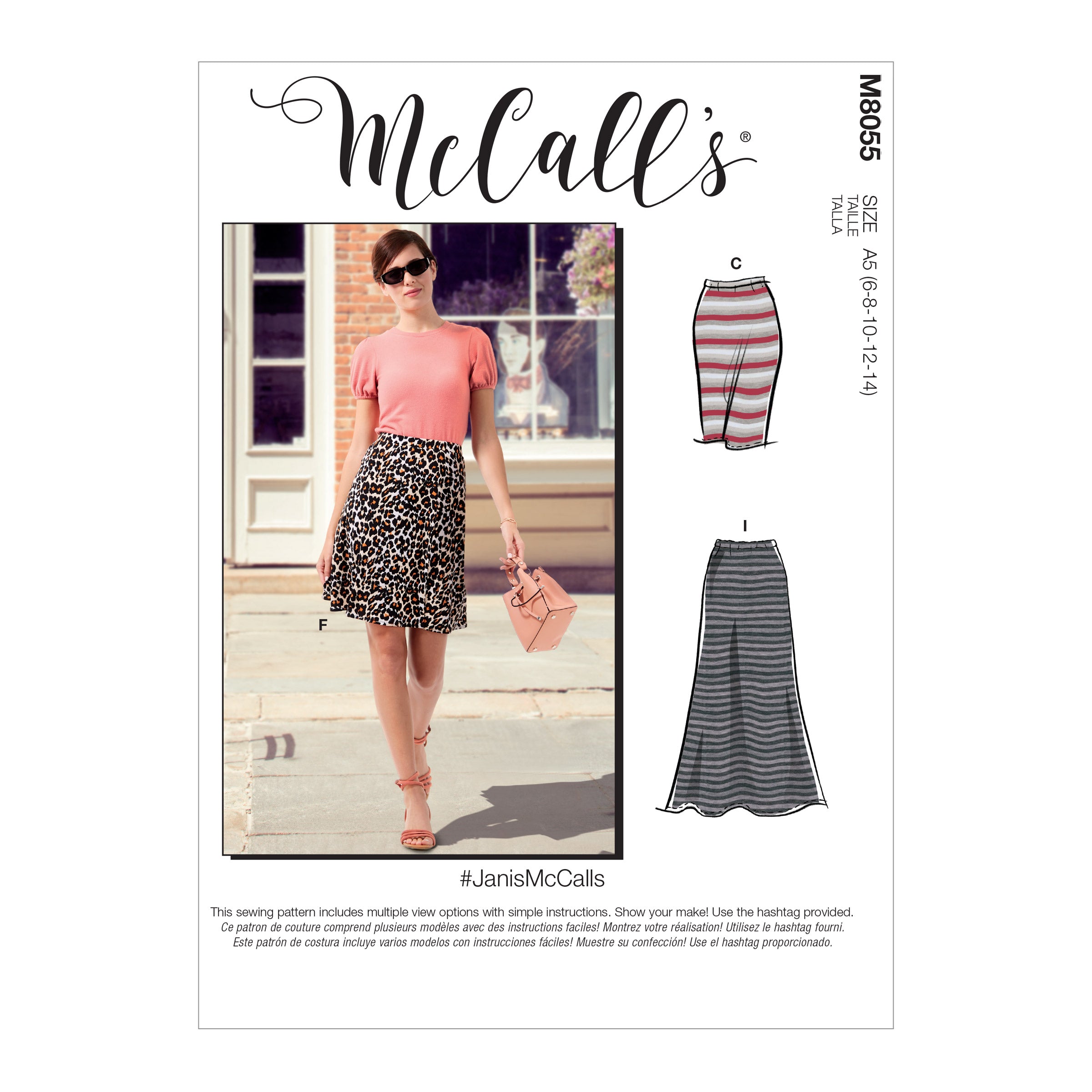 McCalls Skirts M8055