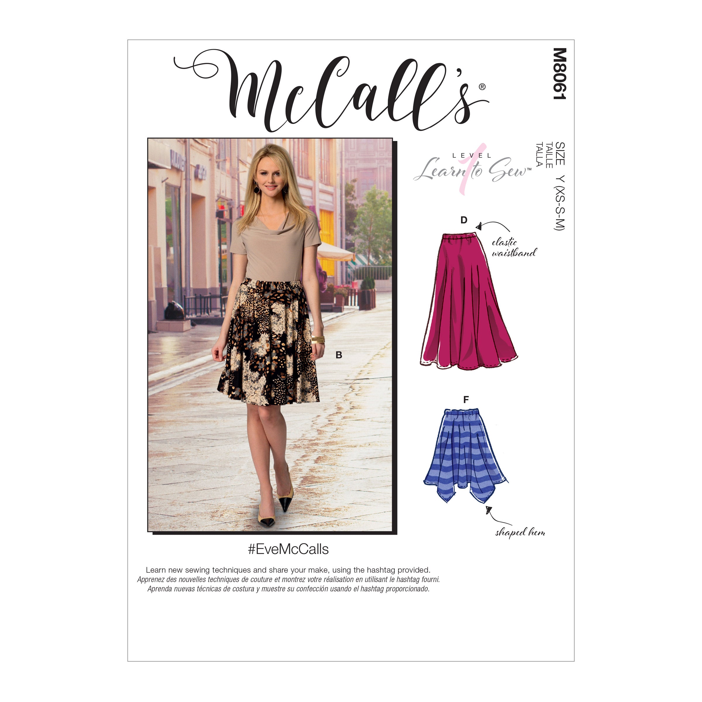 McCalls Skirts M8061