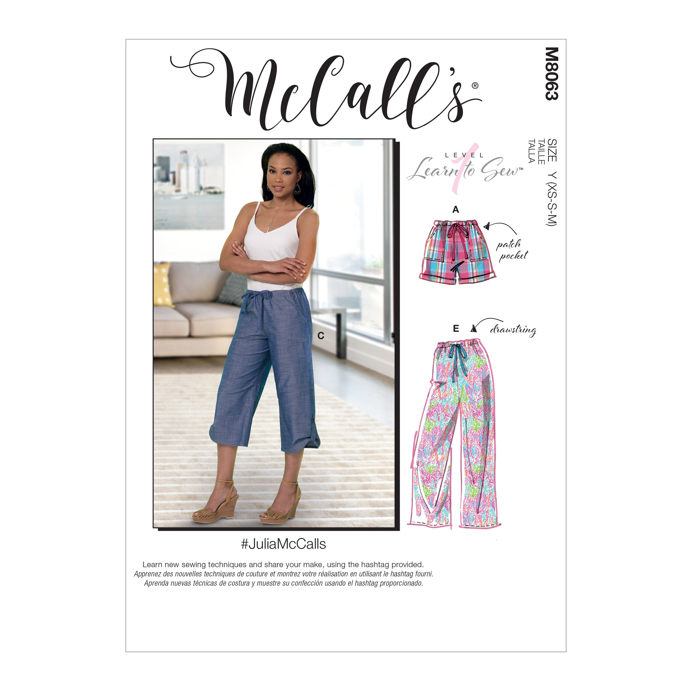 McCalls Shorts and Trousers M8063