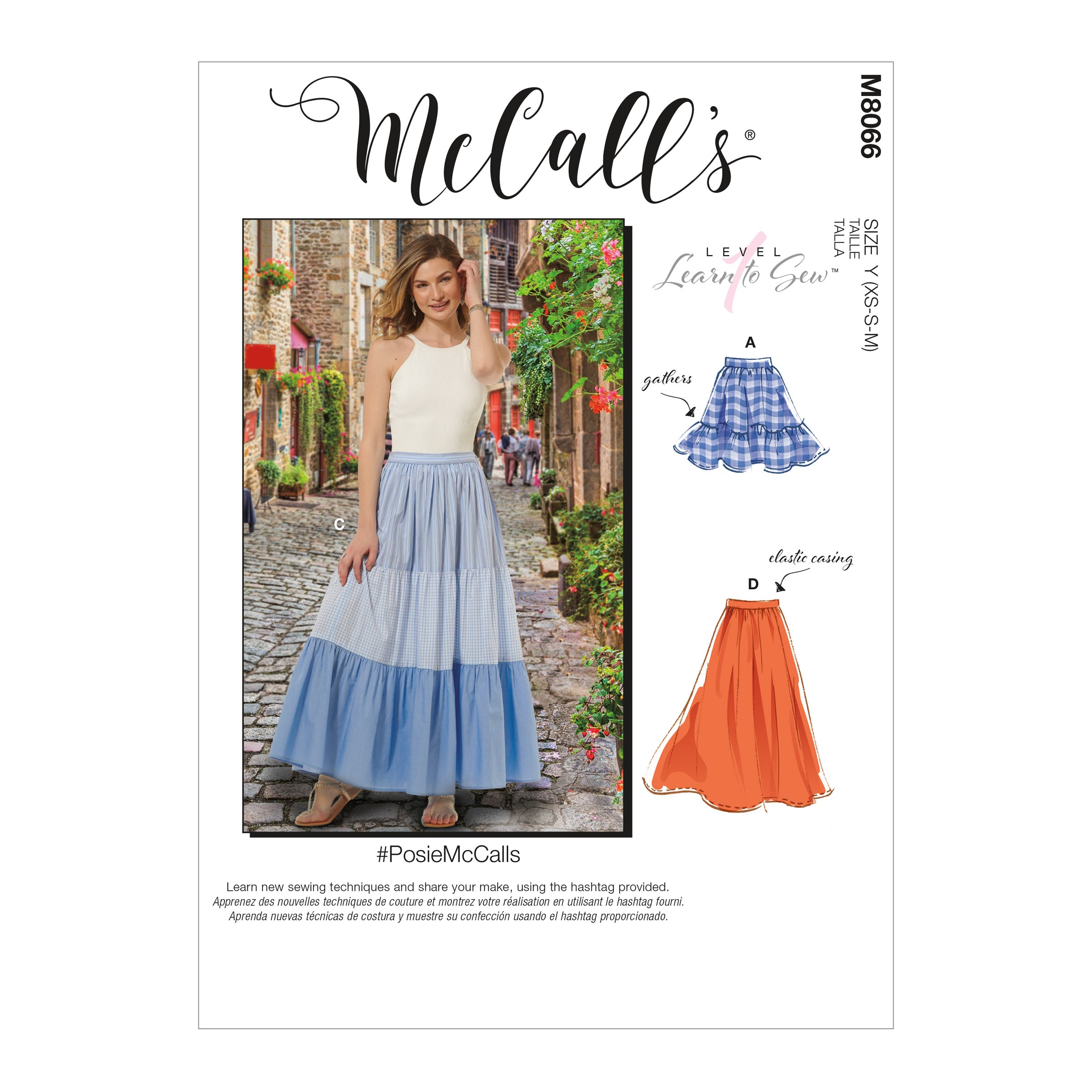 McCalls Skirts M8066