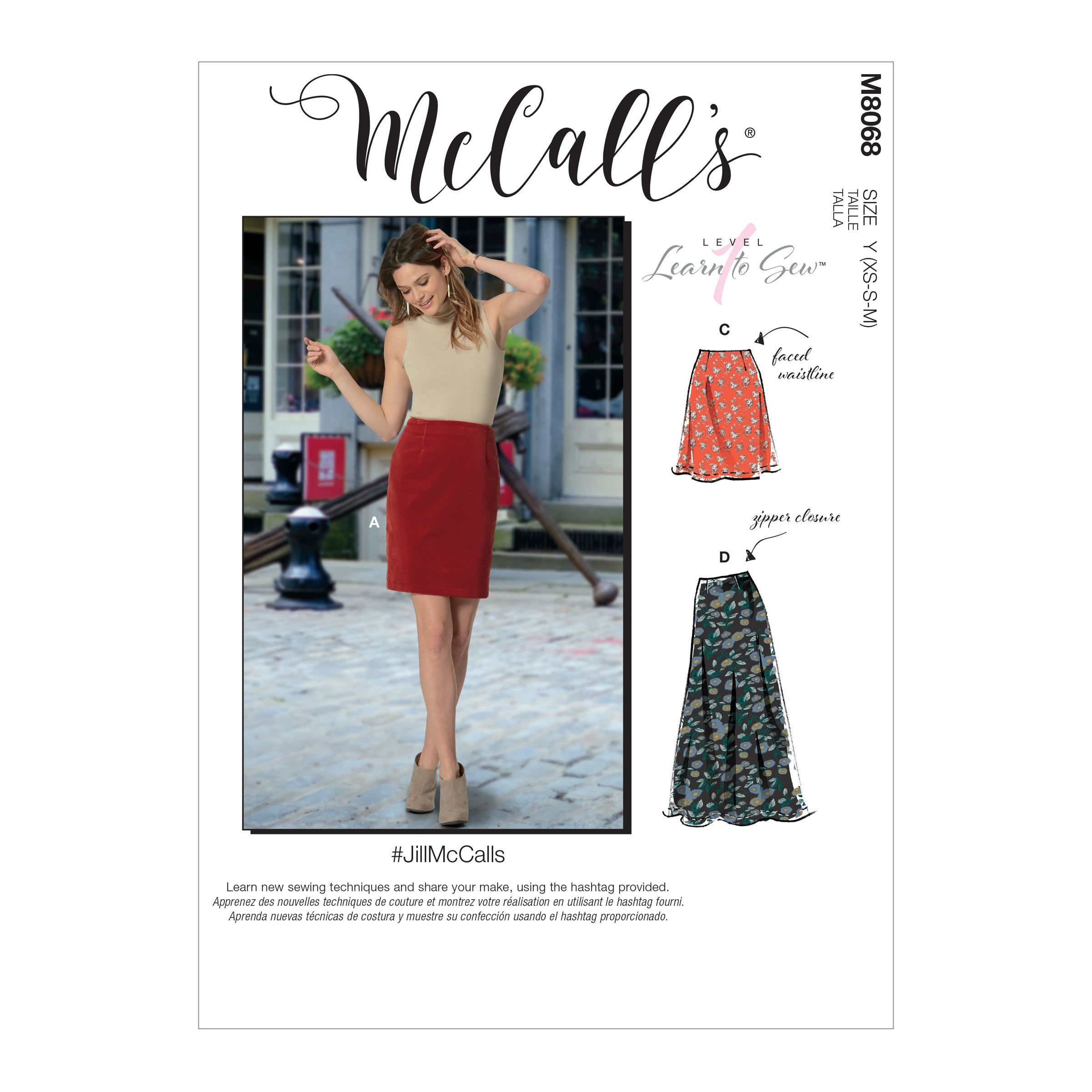 McCalls Skirts M8068