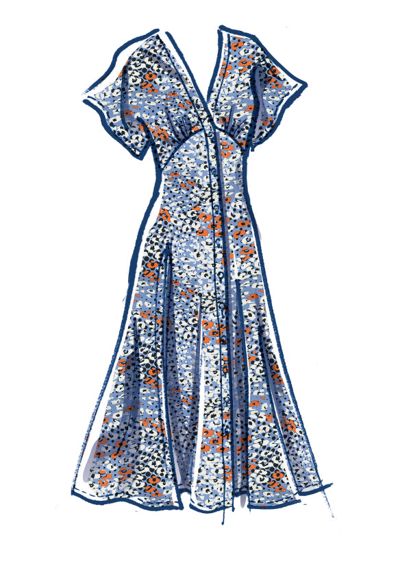 McCalls Dress M8104 – The Fold Line McCalls Dress M8104 – The Fold Line