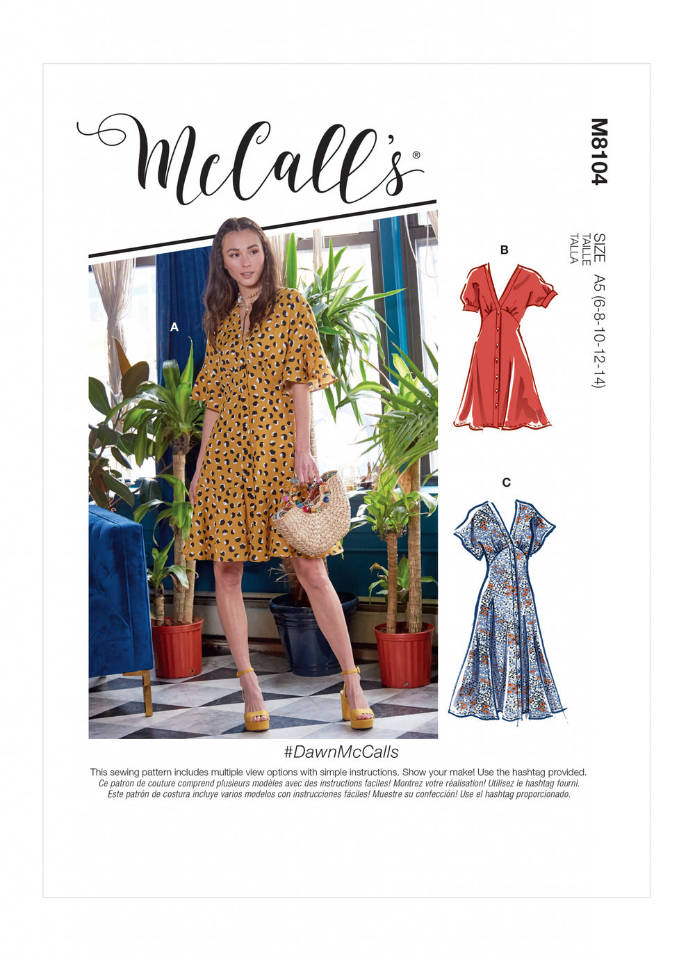 McCalls Dress M8104