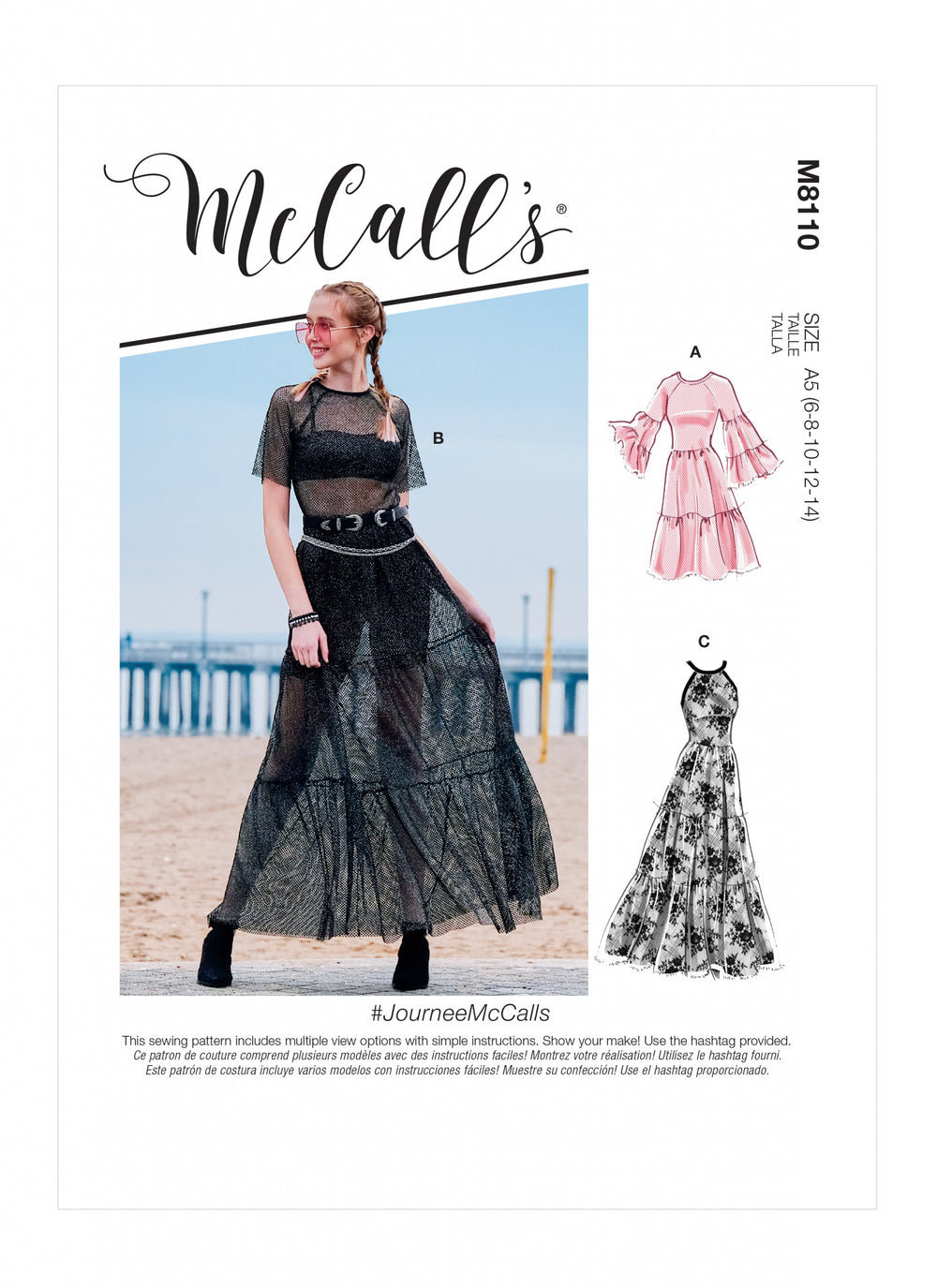 McCalls Dresses M8110