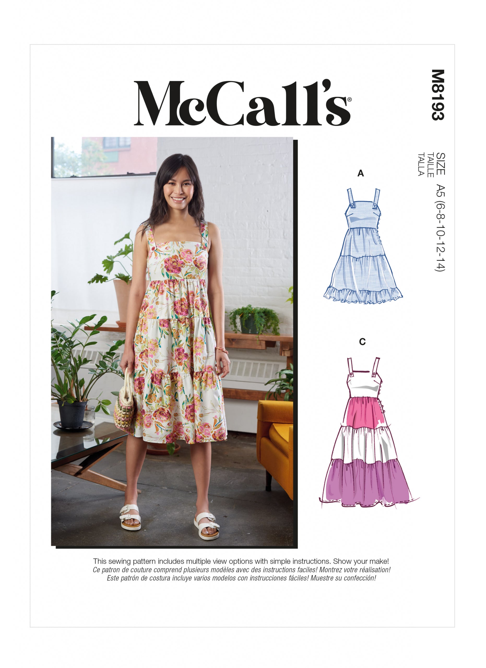 McCalls Dresses M8193