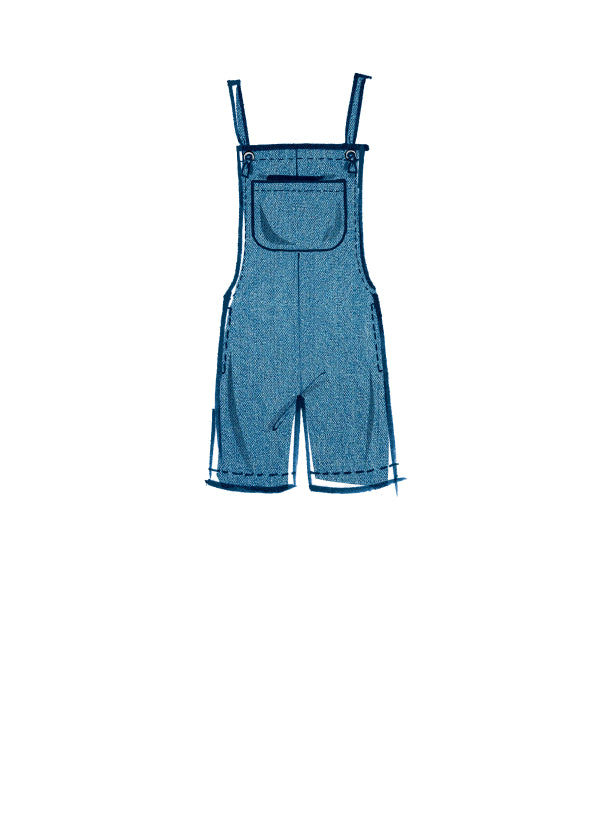 McCalls Overalls M8204